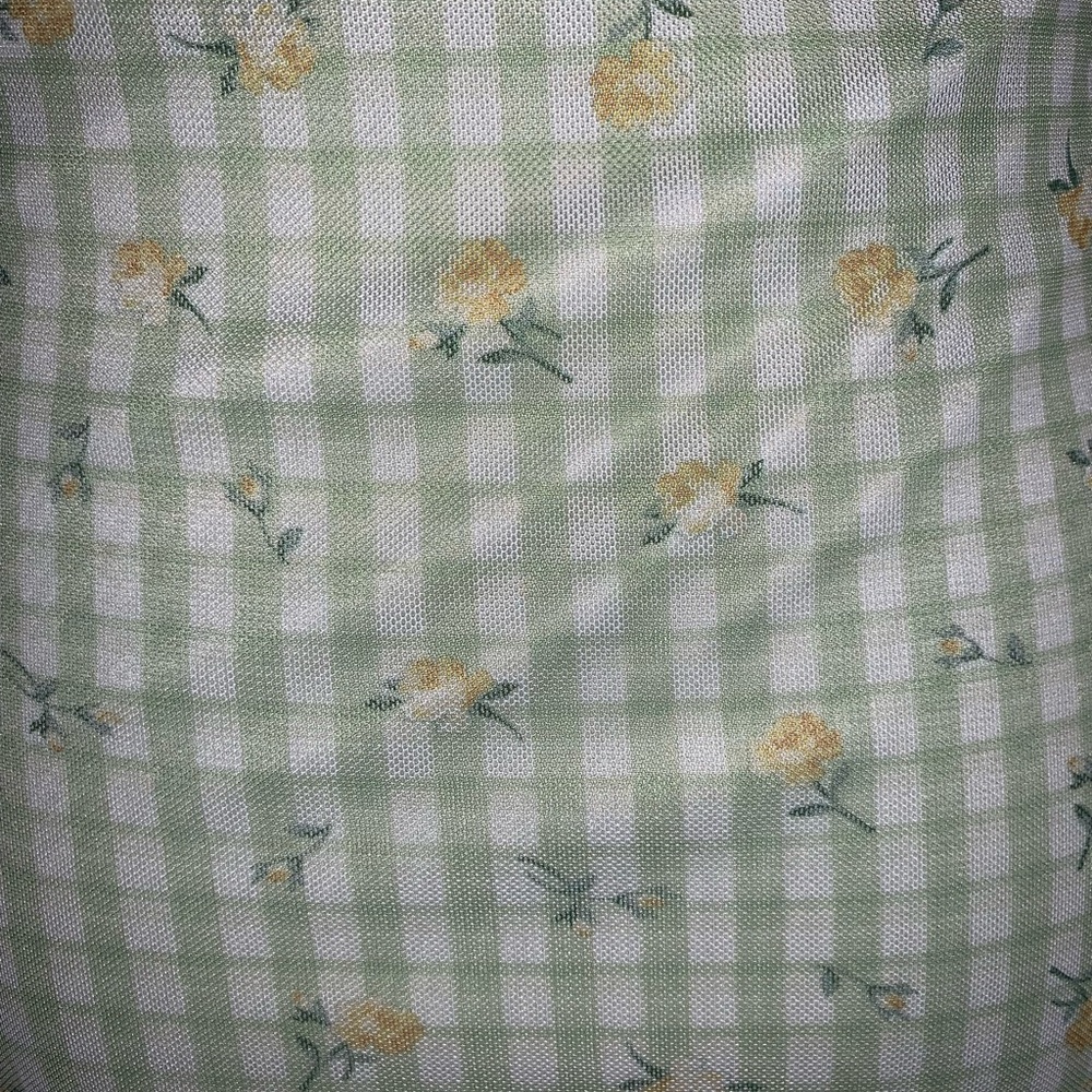 (NWT) urban outfitters fairy green floral dress - Picture 4 of 6